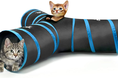 Enhance Your Cat’s Playtime with the 3-Way Cat Tunnel Tube