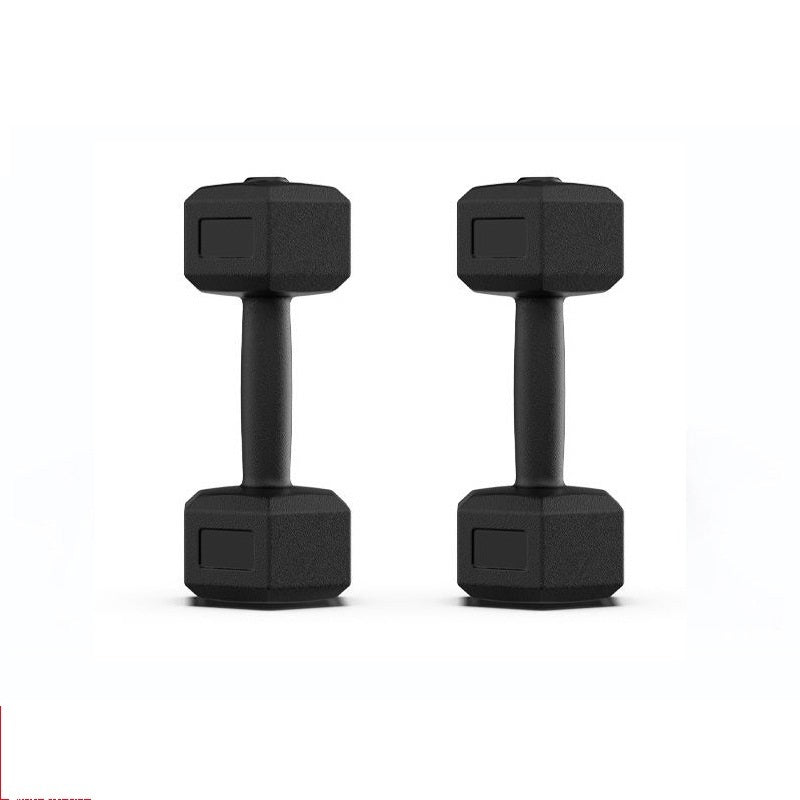 Dumbells Men's Arm Muscle Training Household Rubberized Dumbbells Female Fitness Equipment